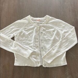 Cat & Jack girls button up sweater